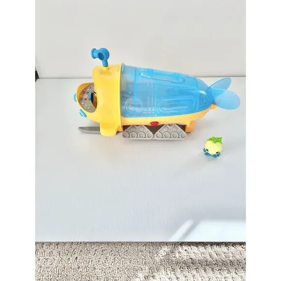 Octonauts Gup S Polar Explore Vehicle Captain Figure + Octopod Incomplete WORKS - Picture 4 of 12